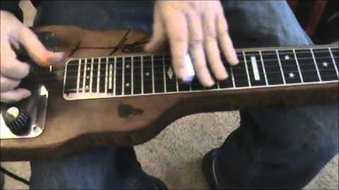 Bluesy Licks for Lap Steel Guitar... (Lesson) #1
