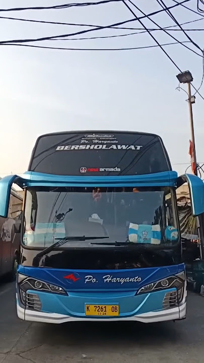BIS BARU PO HARYANTO HM 158 'AZ-ZHAAHIIR' SKYLANDER #bus #busindonesia #poharyanto #haryantomania