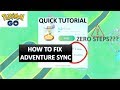 HOW TO FIX ADVENTURE SYNC ISSUE FAST STEP BY STEP TUTORIAL GUIDE
POKEMON GO ANDROID