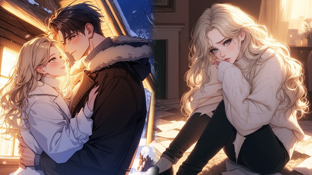 Knowing her leg's injured for him, I ignored her explain. But she found our torn trip list but...