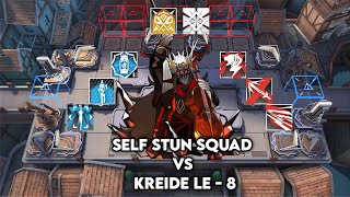 [Arknights] LE-8 Therapistun Squad VS Kreide