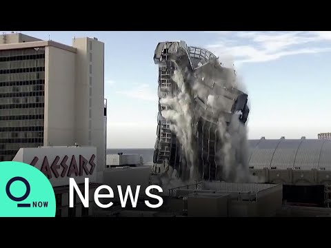 Trump Plaza Implosion: Atlantic City Casino Crashes to the Ground