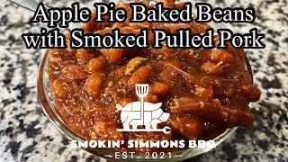 Apple Pie Baked Beans with Smoked Pulled Pork