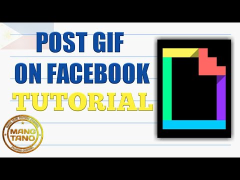 Post GIF on Facebook Tutorial