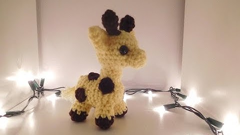 Amigurumi Crochet Giraffe Tutorial