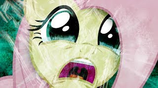 Heartbroken Fluttershy wallpaper - Speed drawing in GIMP