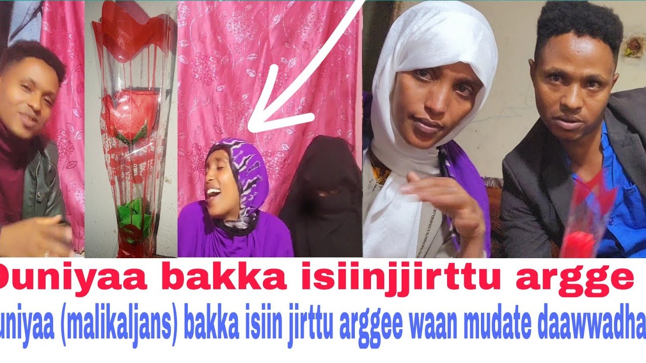 Duniyaa (malikaljans) bakka isiin jirru barbaadee arggee waan isiinjette daawwadhaa ☂️❣️☂️