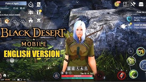 Black Desert Mobile [ENG] Gameplay (OPEN WORLD MMORPG) Android/IOS