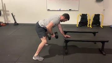 Symmetrical Stance DB Row