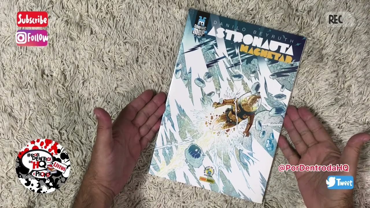 Astronauta Magnetar - Graphic MSP Vol 1 por Danilo Beyruth -  Panini Comics - Preview PorDentrodaHQ