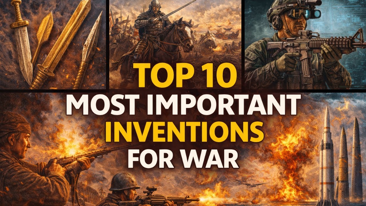 TOP 10 MOST IMPORTANT INVENTIONS OF WAR - YouTube