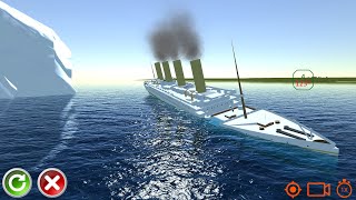 Britannic hit the Iceberg - Ship Handling Simulator - Ship Mooring 3D