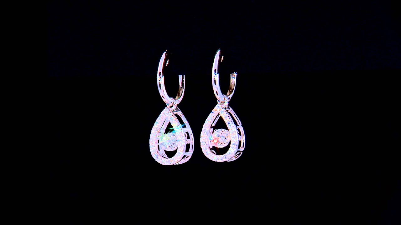 Rhythm Of Love Diamond Tear Drop Earrings You Rhythm Of Love Diamond Tear Drop Earrings