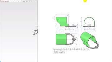 SolidWorks Practice/Exercise For Beginners - Basic Tutorial - Part Features (05 - H01-A)