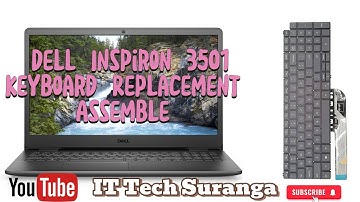 Dell Inspiron 3501 - Keyboard Replacement | Assemble
