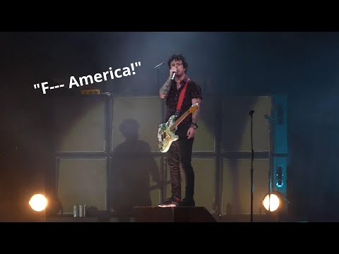 Green Day&#039;s Billie Joe Armstrong Tells The Crowd He&#039;s Renouncing US Citizenship