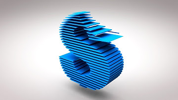 Cinema 4D Tutorial - Slice Text Animation