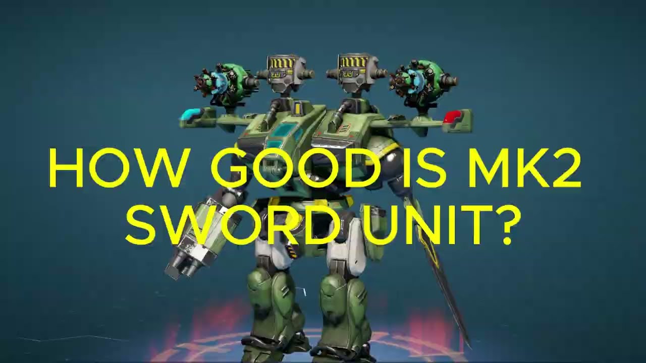 MK2 Sword unit 190 gameplay (War robots)