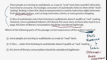 Fact or opinion | Praxis Core Reading | Khan Academy