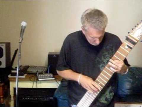 10 String Chapman Stick double midi light Red Oak by Frank Boxberger