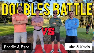 Doubles Disc Golf Battle 3 | Kevin Jones & Luke Humphries | B9 | DeLaveaga