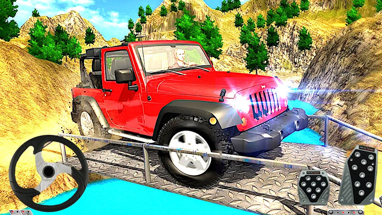Offroad 4x4 Dirt Parking Trials Drive   Mountain 4x4 Jeep Driving Simulator   Android GamePlay
