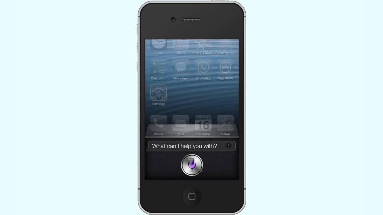 How To Use Siri For Iphone 5 Youtube