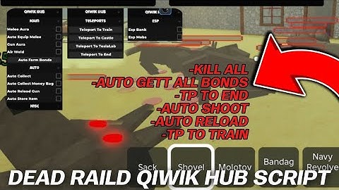 BEST Dead Rails Script AUTO WIN (Qiwik Hub)