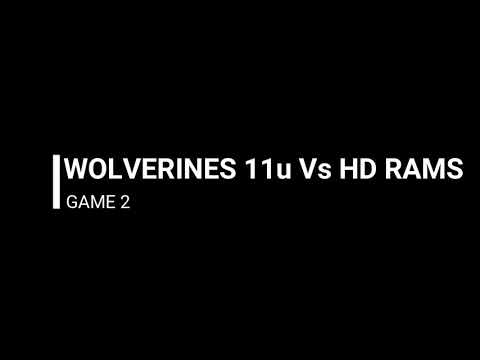 Wolverines Vs Rams 11u Football