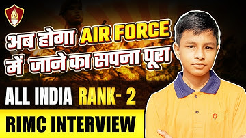 RIMC All India Rank 2 June 2025 | Topper Uttam Kumar Gupta AIR 2 Interview | RIMC Coaching Exam