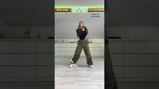 SEVEN - JUNG KOOK dance tutorial 💚💚💚 #kpopdancetutorial #seventutorial #jungkookseven