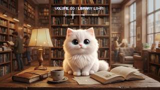 📚 Soft Paws Studio – Volume 20 | Library Lo-fi🐾 screenshot 3
