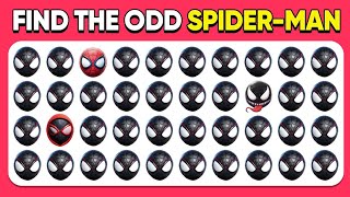 FIND The ODD Emoji| spider-man Edition | Marvel Spider-Man 2 game Emoji Quiz! 🕸️