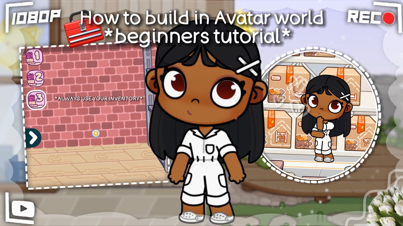 how to make a house in avatar world *BEGINNER TUTORIAL*🧰🎧||*with voice🔉 ...