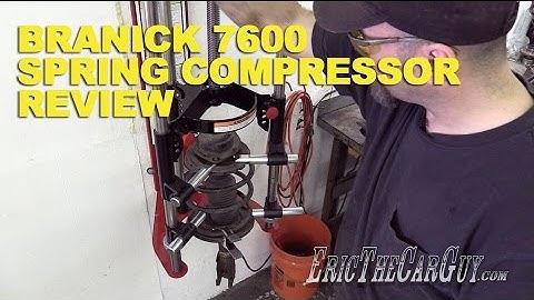 Branick 7600 Spring Compressor Review -EricTheCarGuy