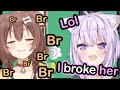 【ENG SUB】Okayu teases Korone until she goes crazy