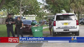 Car With Baby Inside Stolen In Fort Lauderdale