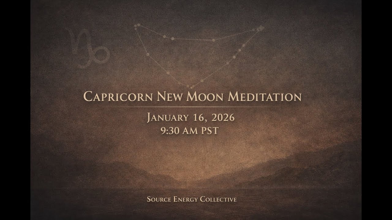 Управляемая медитация: Новолуние в Козероге. Стабилизация корневой и сакральной коры после эмоцио...