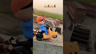 Mini Remote Control RC Small Boy Racing Scooty Active Unboxing and Tracking Toy Video 🛵🧸🛵🧸