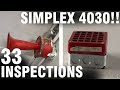 Testing simplex 4030s  4050s  fire alarm test 33