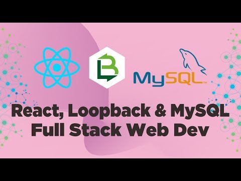 React, Loopback & MySQL