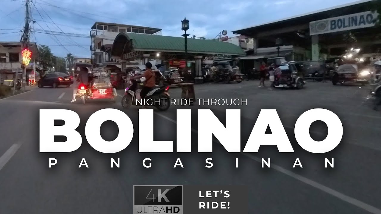Riding Through Bolinao Pangasinan | Night ride in the coastal town of Bolinao