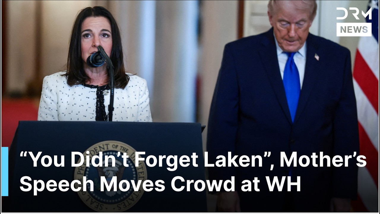 “This Could Be Any Family” — Laken Riley’s Mother’s Emotional Speech at WH With Trump | AC1G