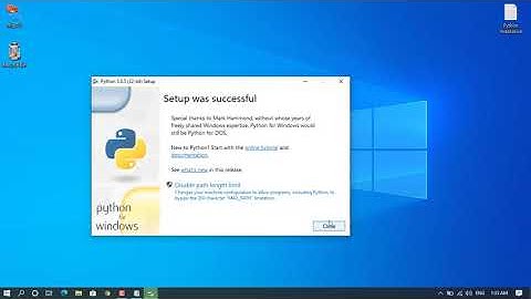 How to Install Python 3.8.5 on Windows 10 - Latest Video