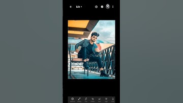 How to write text in photo using lightroom mobile secret trick #shorts