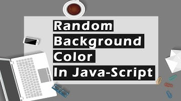 Random Background Color in Java Script