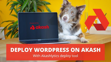 Akashlytics deploy demo - Wordpress on Akash Network