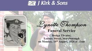 Lynnette Thompson Funeral Service