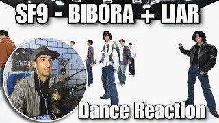 SF9 - 비보라 (BIBORA) Dance + Liar Lyrics Video Reaction