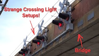 Odd Light Setups At Railroad Crossings